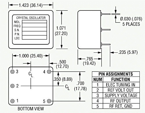 230 Interface Control Drawing