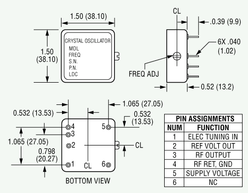 240 Interface Control Drawing
